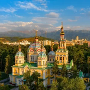 East Site Travel -Acension Cathedral in Almaty on the 5 stans tour@0.75x