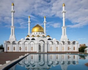 Nur-Astana Mosque in Nur-Sultan
