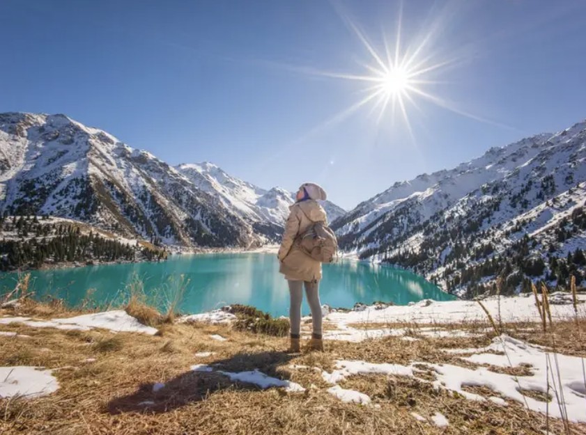 Kazakstan big almaty lake