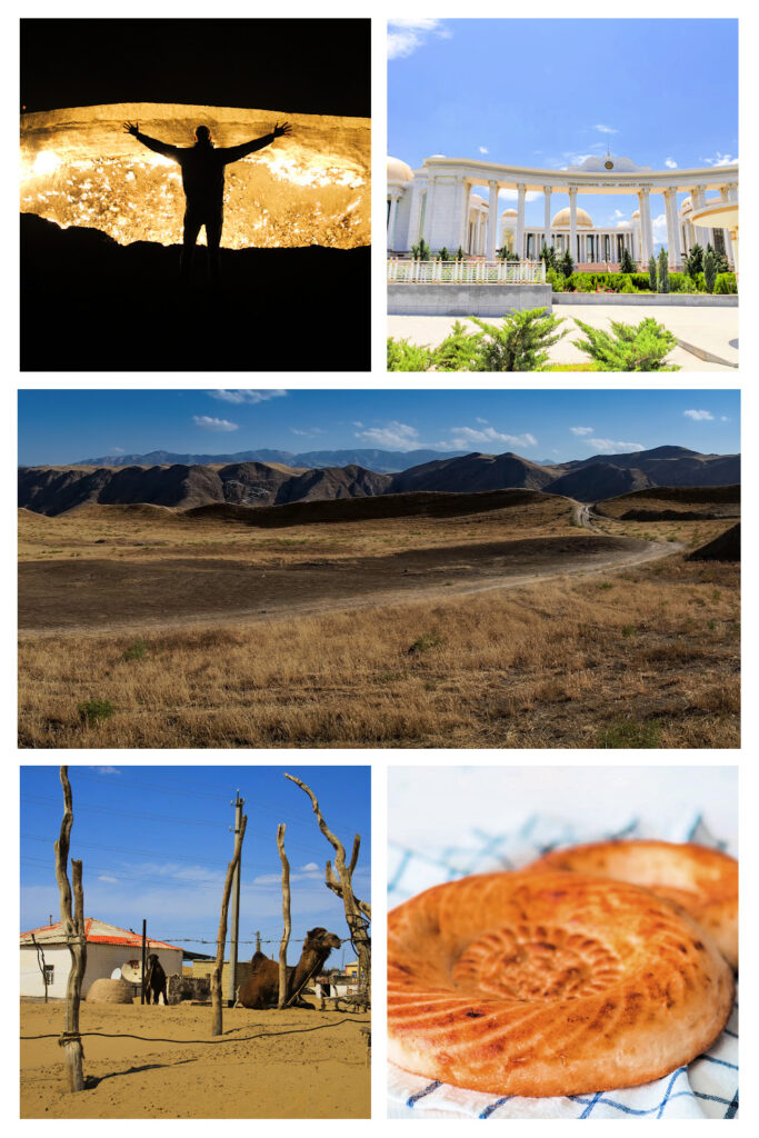 Images of Turkmenistan - Hells Gate, City, Nature, Culture Adventure Travel Tours