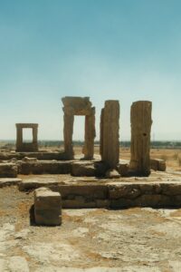 ancient ruins of persepolis in iran