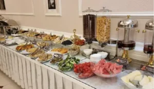 Luxury dining at Konstantin Hotel is part of our Stans tours