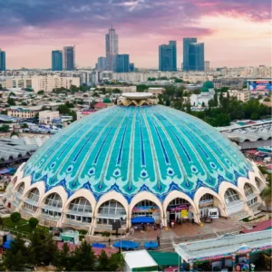 Chorsu Bazaar Samarkand Uzbekistan