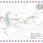 Travel Planning Map - Great Silk Road China Iran Stans by East Site