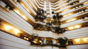 Interior of Rahat Palace Hotel