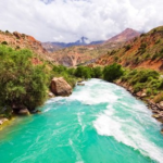 A river in Central Asia