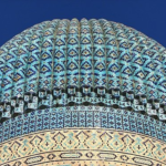 A historical building in Central Asia