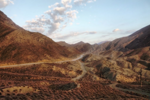 A Mountainous landscape
