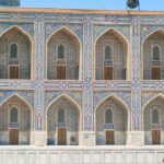 Intricate-tilework-detail-Uzbekistan