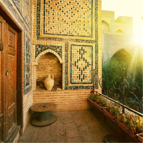 Private room in Registan Square in Samarkand