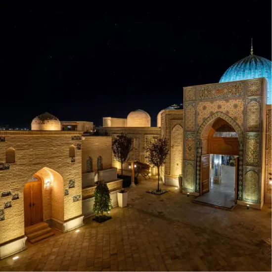 Uzbekistan at Night